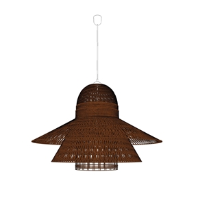东南亚 吊灯 藤制编织吊灯