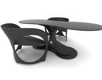 现代异型桌椅