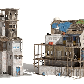 工业LOFT 建筑 城中村建筑住宅