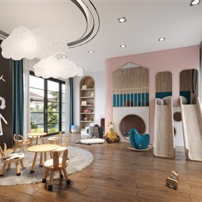 现代 儿童娱乐区 儿童娱乐房