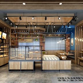 工业LOFT 蛋糕店 面包蛋糕店