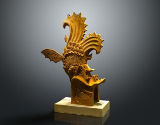 现代 雕塑 淡水鱼 海鱼 动物