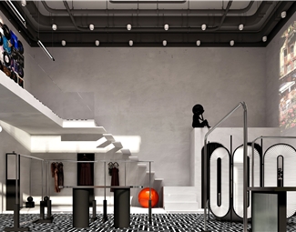 工业LOFT 服装店