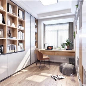 轻奢 书房