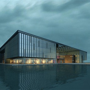 现代 单体建筑 场馆