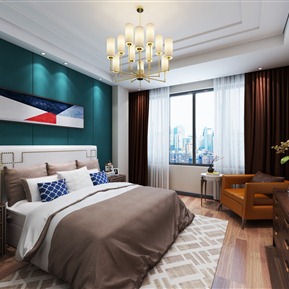 新中式 卧室