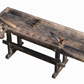 现代 木工桌 工作台