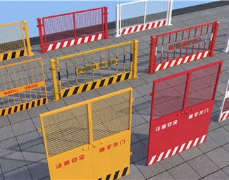 现代 护栏 施工护栏