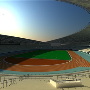 现代 足球场 体育馆