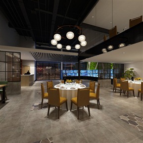 现代 餐厅 海鲜店