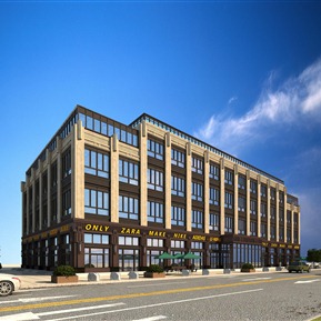 欧式 商业楼 商业住宅楼