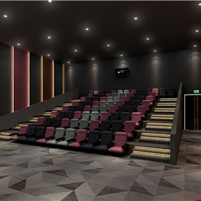 现代 电影院 电影院观影厅