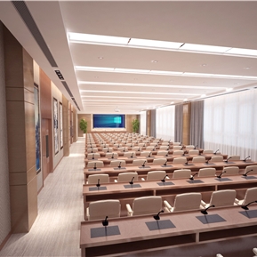 现代 会议厅 会议室