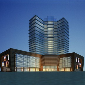 现代 酒店建筑 酒店会所