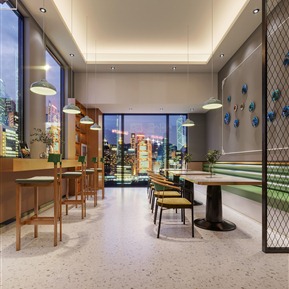 现代 餐厅 餐饮
