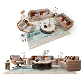 现代 沙发茶几组合 沙发茶几