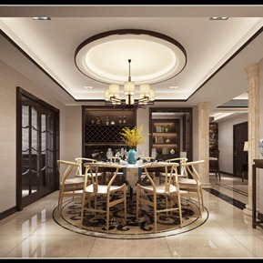 新中式 餐厅 奢华餐厅