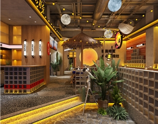工业LOFT 烤肉店