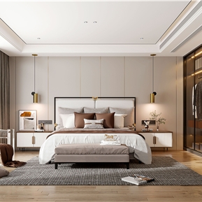 轻奢 卧室