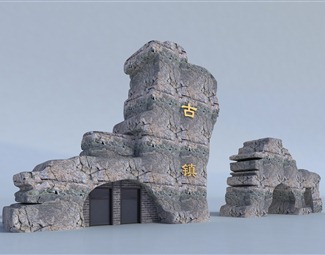 现代建筑大门