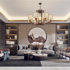 轻奢 客厅