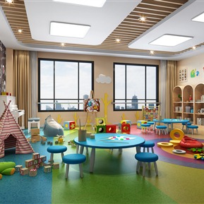 北欧 幼儿园 儿童娱乐区