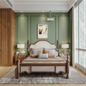 美式 卧室