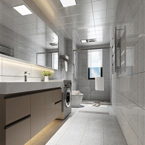 现代 卫生间
