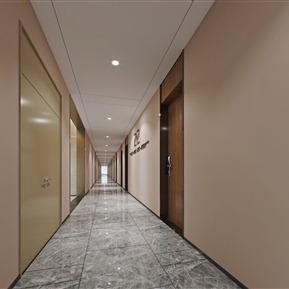 现代 过道 办公走道