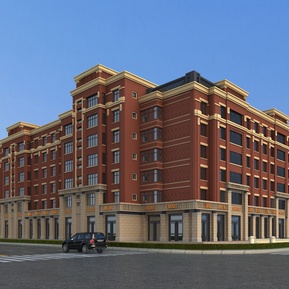 美式 住宅楼 住宅