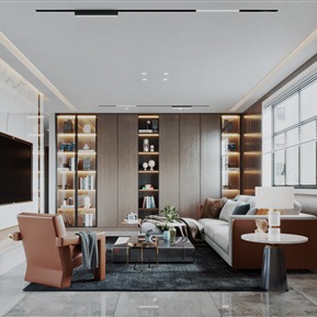 轻奢 客厅