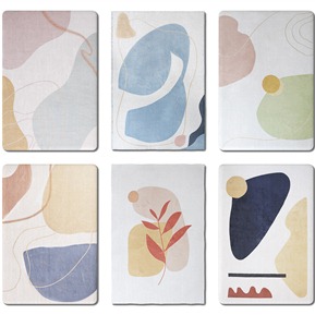 现代 方形地毯 清新地毯