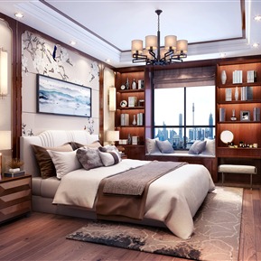 新中式 卧室