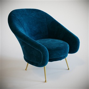 现代 单人沙发 椅子