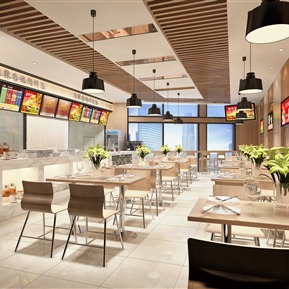 现代 餐厅 麻辣香锅