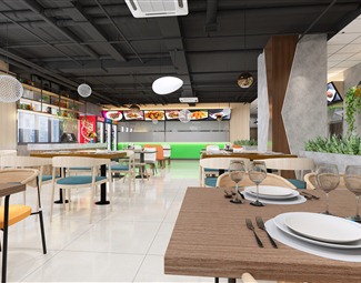 工业LOFT 食堂