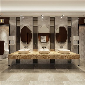 现代 卫生间 洗漱间前室