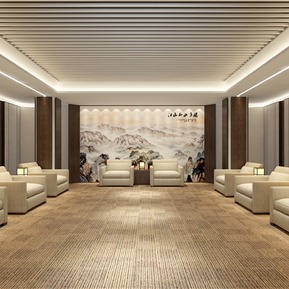 新中式 接待室 大连理工大学贵宾厅