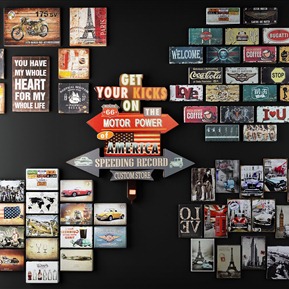 工业LOFT  装饰画 壁挂