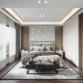 新中式 卧室