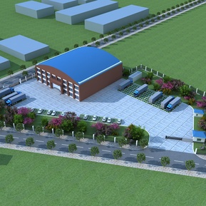 现代 厂房 仓储厂房