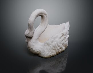 现代 雕塑 天鹅 天鹅雕像 动物雕像 动物雕塑