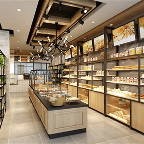 工业LOFT 面包店 大拇指烘焙坊