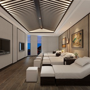 新中式 足浴房 足浴包厢