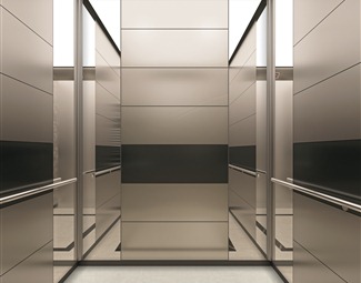 现代电梯轿厢结构