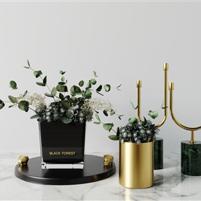 现代 摆件 客厅仿真花束摆件装饰