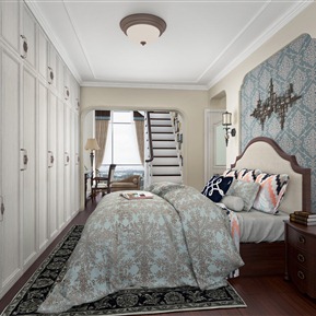 美式 卧室