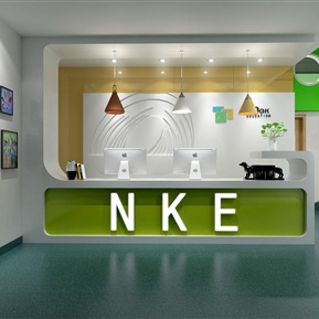 现代 前台 婴幼儿培训中心前台