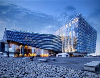 现代展览中心建筑