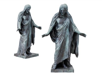 欧式女性雕塑